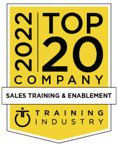 2022 Top 20 Sales Training and Enablement award Troy Elmore Houston